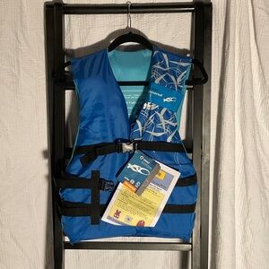 Blue Flotation Device/Life Jacket Adult
